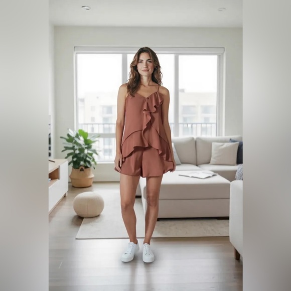 Dress Forum Copper Satin Slip Dress - Picture 12 of 12